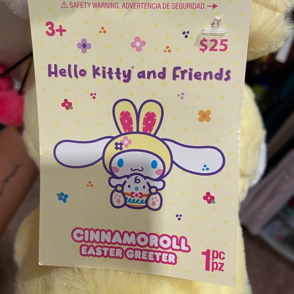 NWT Sanrio Hello Kitty & Friends Cinnamoroll Easter Greeter - Picture 3 of 3